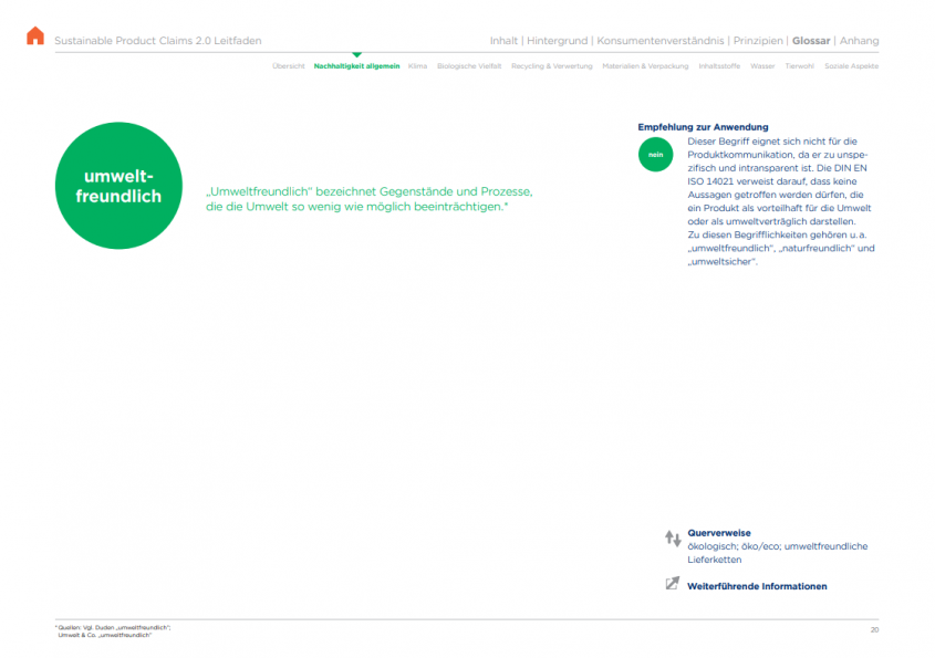  HDE Klimaschutzoffensive Sustainable Product Claims 2.0 Leitfaden