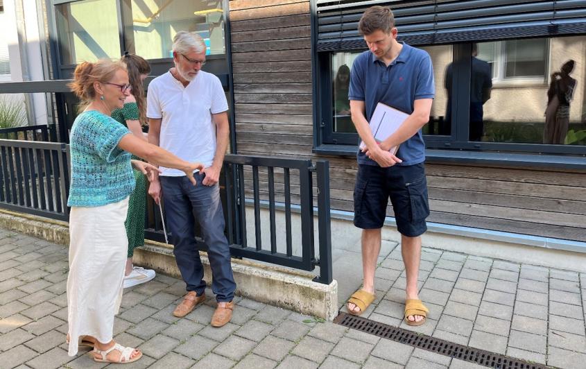 HDE-Adapt_Klimaanpassung_Workshop_Sport-Thieme_Rundgang