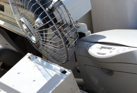 Elektro-Altgeräte, Ventilator, Computerbildschirme