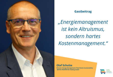 Gastbeitrag von Olaf Schulze zum Energiemanagement im Einzelhandel