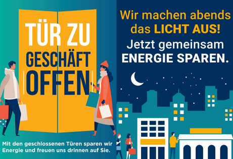 HDE Klimaschutzoffensive Newsletter Plakate Tür zu August 2022 t