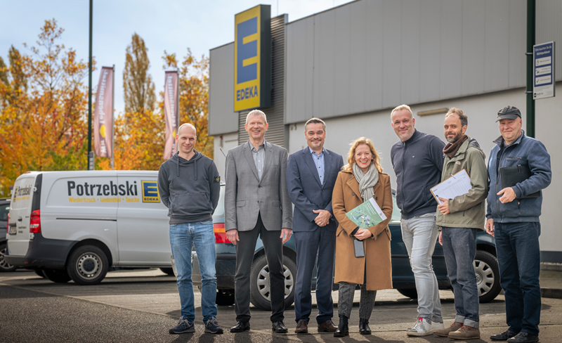 Klimaschutzoffensive: Edeka Potrzebski erster klimaneutraler Supermarkt
