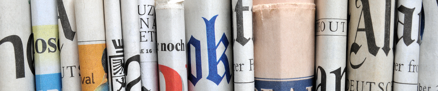 Presse und Kampagnenmaterial der Klimaschutzoffensive Verschiedene Tageszeitungen auf einen Blick