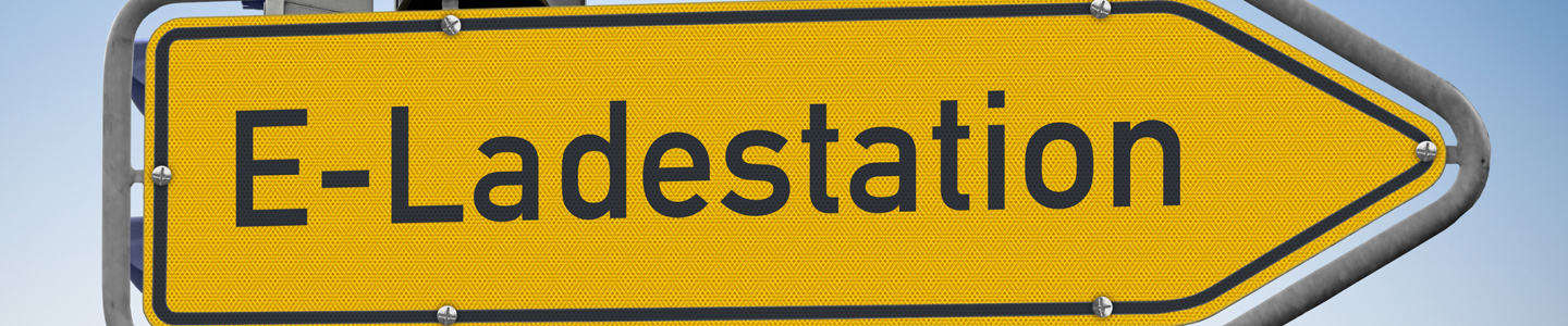 e-Ladestation, Hinweisschild