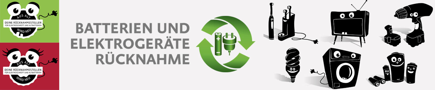 Klimaschutzoffensive: Neues Sammellogo für die Rückgabe von Elektrogeräten und Batterien Klimaschutzoffensive: Neues Sammellogo für die Rückgabe von Elektrogeräten und Batterien
