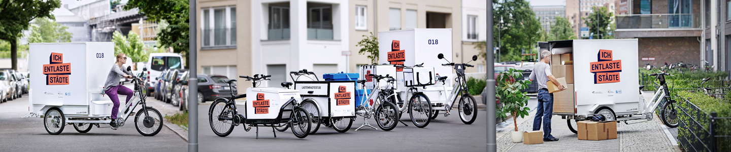 Klimaschutzoffensive: „Ich entlaste Städte“ sucht Testpiloten für Lastenräder in der gewerblichen Nutzung Klimaschutzoffensive: „Ich entlaste Städte“ sucht Testpiloten für Lastenräder in der gewerblichen Nutzung