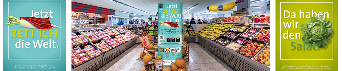Klimaschutzoffensive: Aktion Biotonne für mehr Küchenabfälle und weniger Plastik in der Biotonne Klimaschutzoffensive: Aktion Biotonne für mehr Küchenabfälle und weniger Plastik in der Biotonne