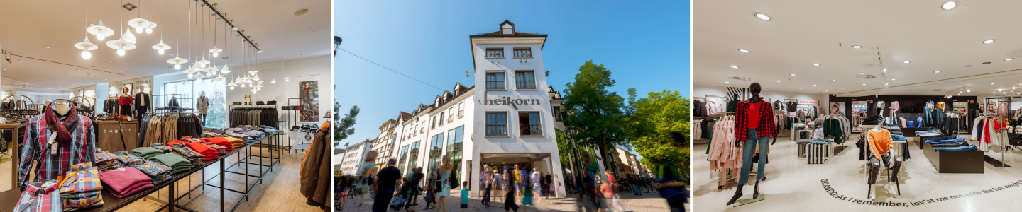 Modehaus Heikorn spart über 59% Energie kosten mit innovativem Beleuchtungskonzept