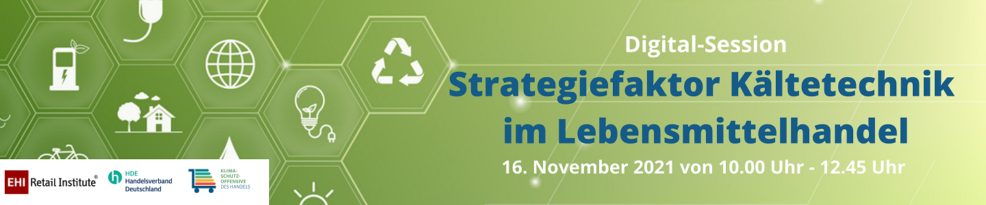 Digital-Session Kältetechnik beim EHI-Energiekongress Digital-Session Kältetechnik beim EHI-Energiekongress