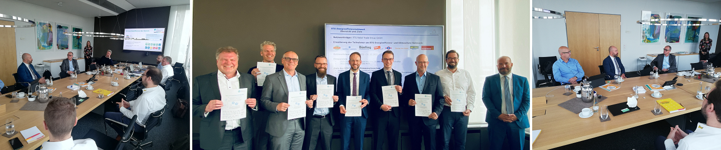 RTG-Effizienznetzwerk: Handelsunternehmen erhalten Teilnahmebestätigung RTG-Effizienznetzwerk: Handelsunternehmen erhalten Teilnahmebestätigung