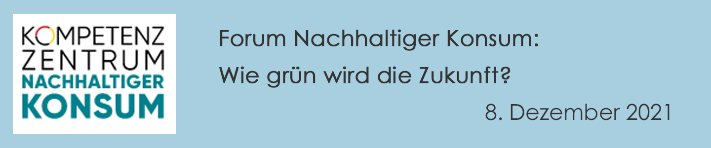 Klimaschutzoffensive: Forum Netzwerk Nachhaltiger Konsum