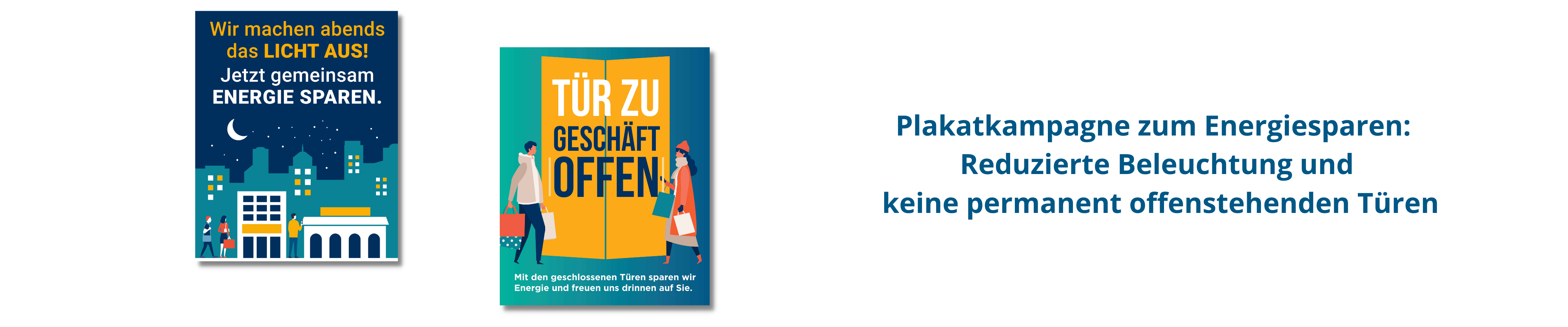 Klimaschutzoffensive Tür zu Licht aus Plakataktion Klimaschutzoffensive Tür zu Licht aus Plakataktion