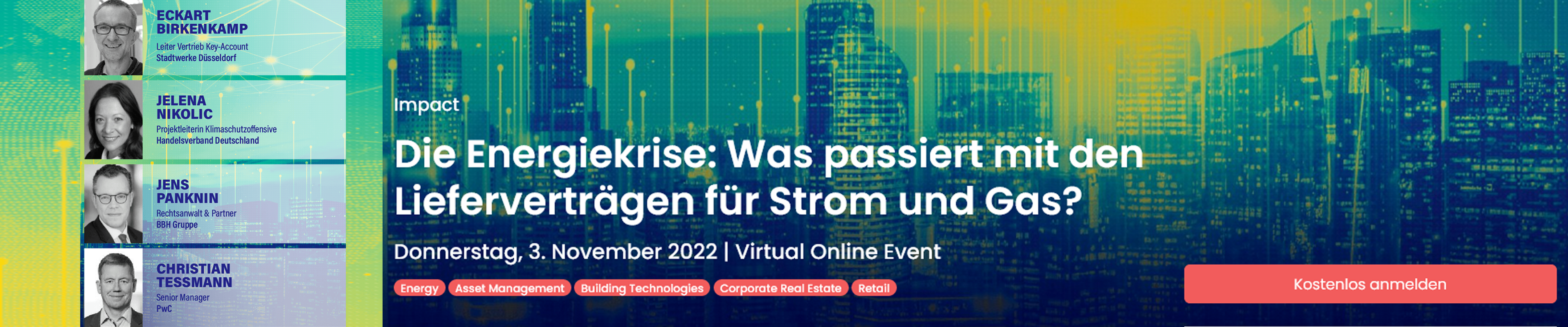 Klimaschutzoffensive: Webinar "Energiekrise: Was passiert mit den Lieferverträgen für Strom und Gas?"