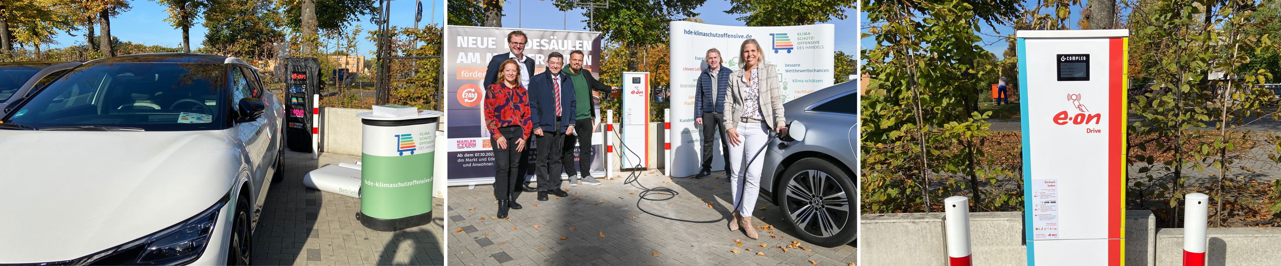 Klimaschutzoffensive-HDE Pilotprojekt Marler Stern Ladesaeule E-Mobilitaet Klimaschutzoffensive-HDE Pilotprojekt Marler Stern Ladesaeule E-Mobilitaet