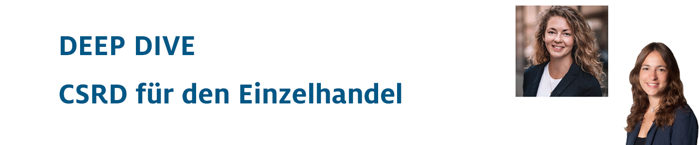 Klimaschutzoffensive: Deep Dive Webinar CSRD für dein Einzelhandel Klimaschutzoffensive: Deep Dive Webinar CSRD für dein Einzelhandel